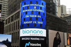 Bionano登陆纳斯达克，首次发行公开募资2058万美元 