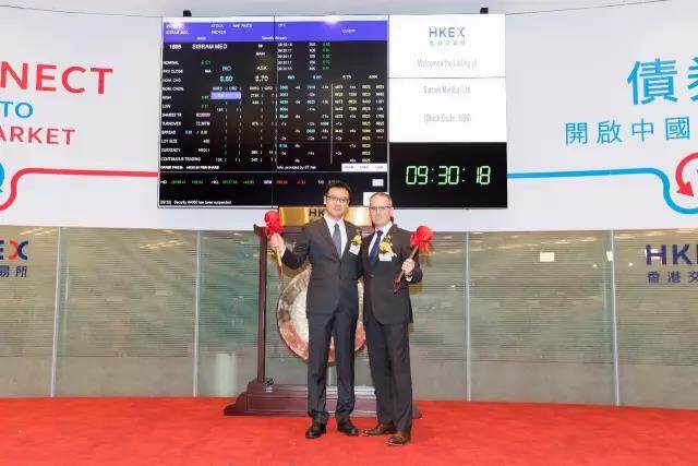 复星医药旗下医美器械商Sisram Med，成功于香港联合交易所主板上市