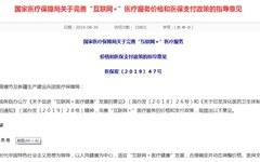重磅！互联网医疗医保政策发布，医疗服务价格五大问题已明确