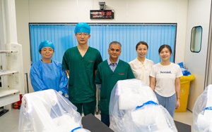 全球机器人手术协会(SRS)主席Patel教授专访瑞龙诺赋，盛赞国内首创模块化海山一™手术机器人