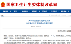 公立医院改革新规出炉，你必须知道的八个核心要点！（附原文）